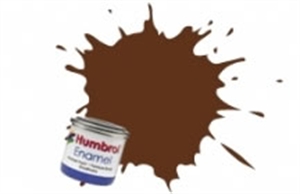 160 GERMAN CAM RED BROWN 14ml MATT Enamel Tinlet